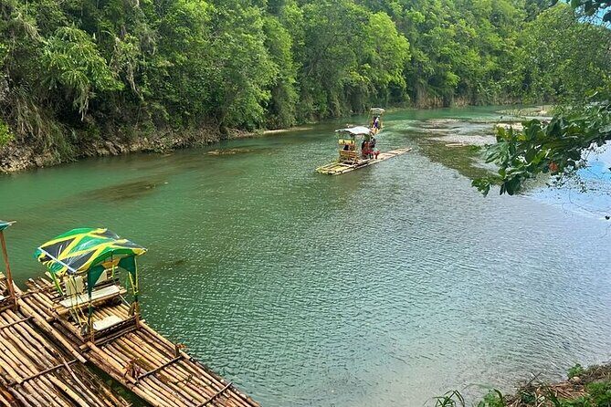 ATV, Bamboo Rafting, and Horseback Ride Tour From Montego Bay - Stop 2: White River Calypso Bamboo Rafting and Tubing Time