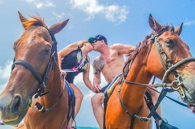 Bamboo Rafting and Horseback Riding - What’s included: rum punch, water, and the small comfort wins