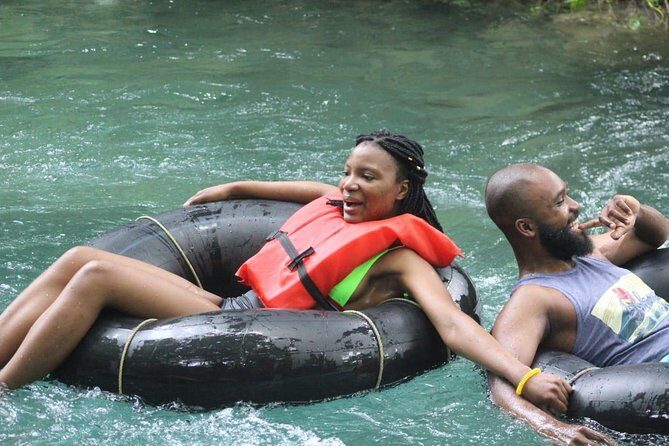 Blue Hole Adventurous and Relaxing River Tubing water Activities in Ocho Rios - Transport that keeps the day moving: hotel pickup and A/C comfort
