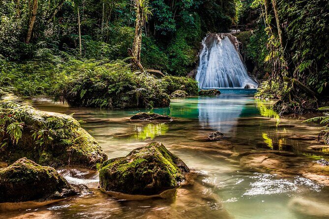 Blue Hole and Atv in Ocho Rios - Stop 2: Blue Hole (About 1.5 Hours of Swimming, Rope Swing, and Jumps)