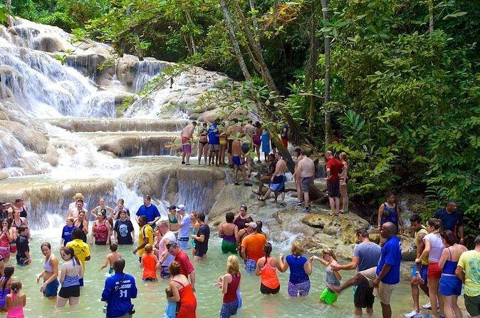 Blue Hole and River Tubing Combo from Falmouth - Guides Make the Day: Rajaye, Benji, Adrian, Shawn, and Jodi