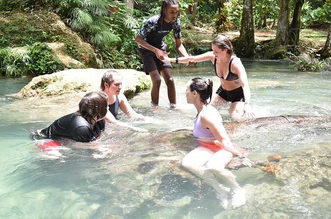 Blue Hole and River Tubing Combo from Falmouth - What Your Schedule Feels Like in Real Life (About 4.5 Hours Total)