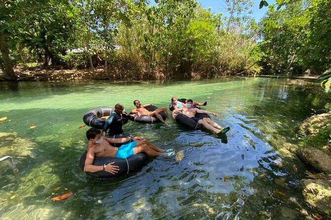 Blue Hole and River Tubing Combo Tour from Ocho Rios - Lunch and drinks: plan for jerk and side purchases