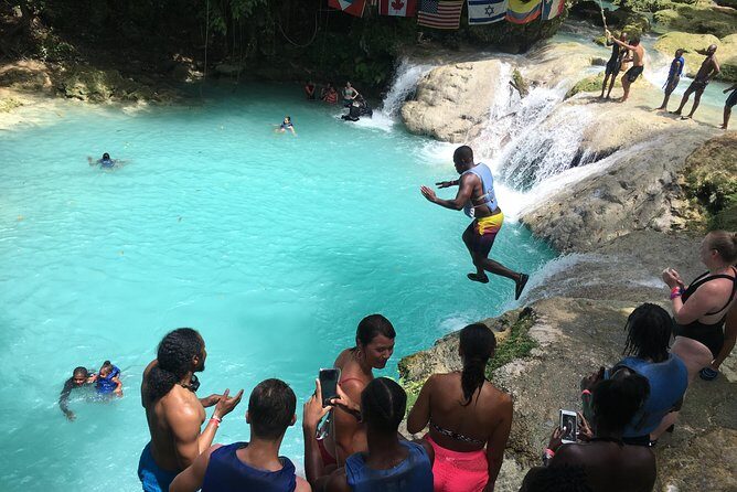 Blue Hole Jamaica Transportation Only - Air-conditioned comfort vs. the reality of a water day