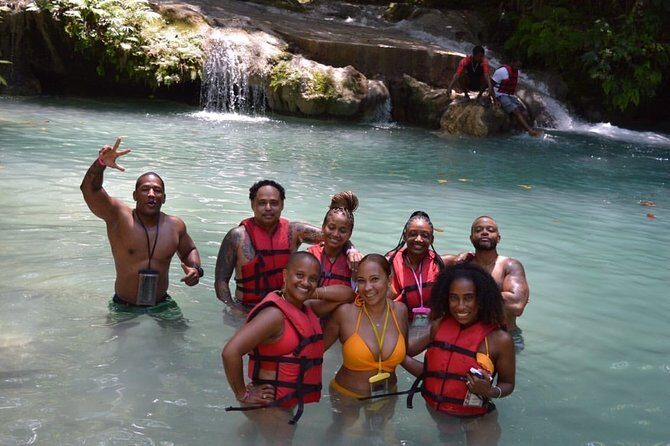 Blue Hole Waterfalls + Bamboo River Rafting Tour from Ocho Rios - Key Points You’ll Care About