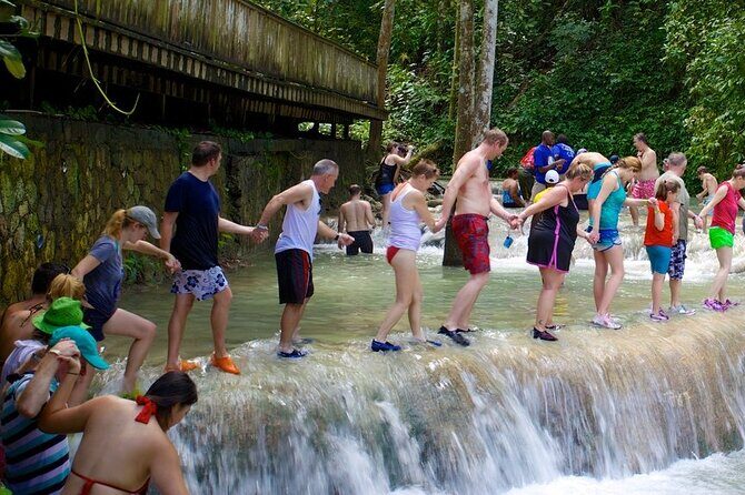 Dunn's River Falls & Blue Hole Combo Tour from Ocho Rios - Dunn’s River Falls: The Terraced Climb and the Real Reason You Need Water Shoes