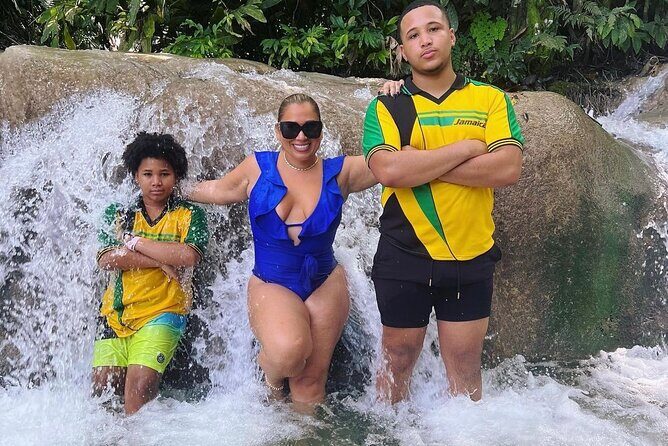 Dunns River Falls, Zipline, Bamboo Rafting, Horseback Ride Tour - White River bamboo rafting on a 30-foot handcrafted raft