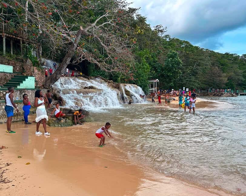 From Ocho Rios / Runaway Bay: Day Trip to Dunn's River Falls - Your guide on the falls: natural slides, picture stops, and the route upward