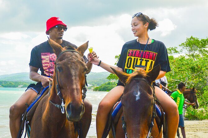 Horseback Riding/Swimming and Dunn's River from Ocho Rios - Dunn’s River Falls: Climbing 600-Foot Limestone With a Guide