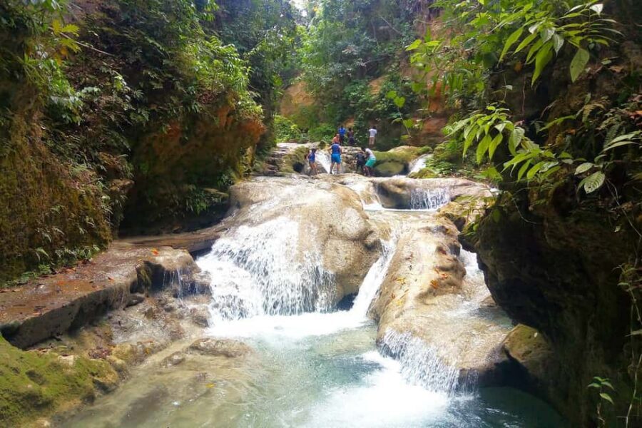 Ocho Rios: Irie Blue Hole and River Tubing Tour - From hotel pickup to the countryside roads outside Ocho Rios