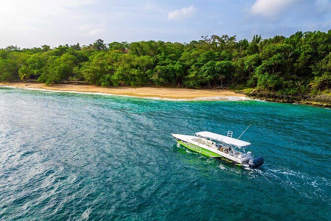 Ocho Rios Powerboat & Dunn’s River Falls Adventure - Laughing Waters Beach: swim and snorkel time that fits into real vacation hours