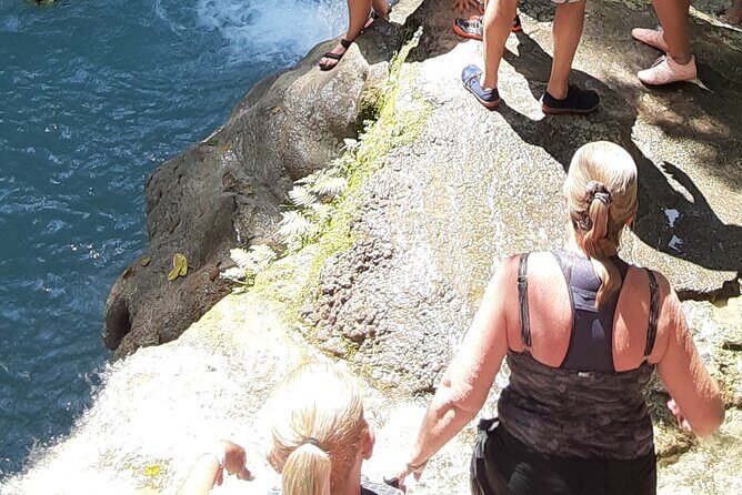 Private Combo Tour From Ocho Rios to Blue Hole and Dunn's River - Dunn’s River Falls: a 600-foot climb with Jamaica energy