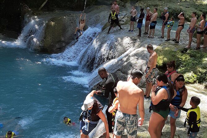 Private Tour From Ocho Rios To Blue Hole Secret Falls and Shopping - Price and value: $76 with entry and private transport