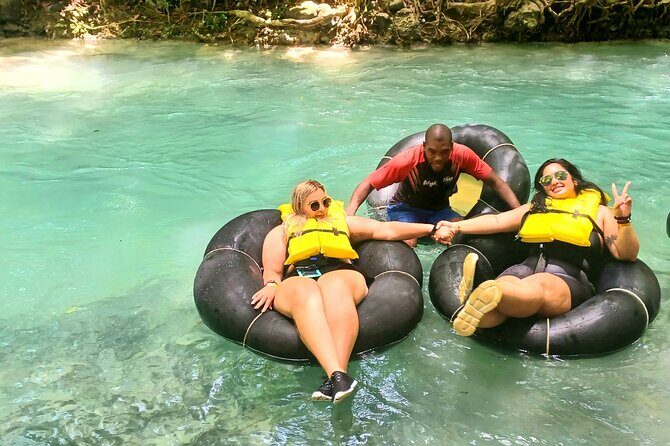 River Tubing and Blue Hole Tour from Ocho Rios - The river tubing on the White River: the calm payoff after the hike