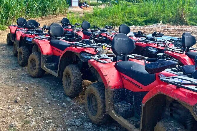 Thrill Packed Excursion Horseback Riding, Rafting, ATV Adventure - Rafting Segment on Jamaica Water